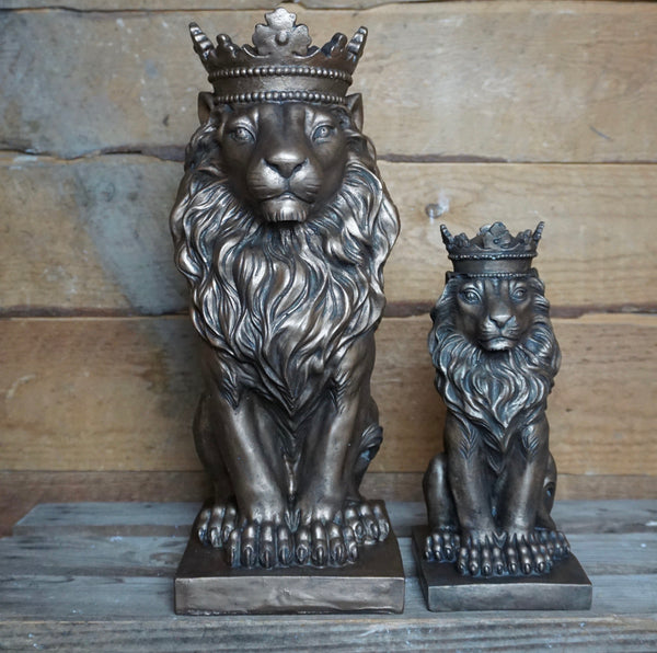 Kingen  -  Lejon Gjutform 24 Cm