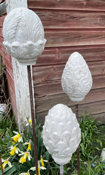 Dekoration på fot - gjutform 21 cm